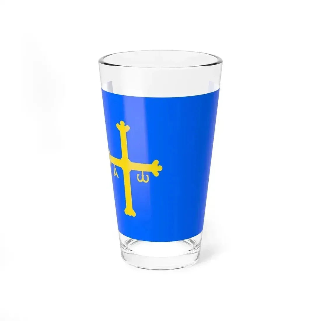 Flag of Asturias Spain - Pint Glass 16oz 16oz - Go Mug Yourself