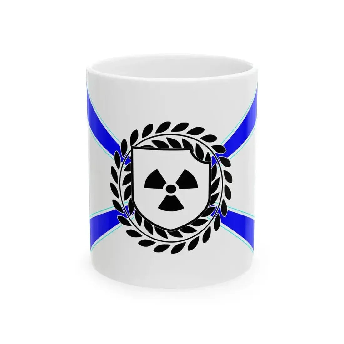 Flag of Atomwaffen Division Russland (Russia) White Coffee Mug 11oz - Go Mug Yourself
