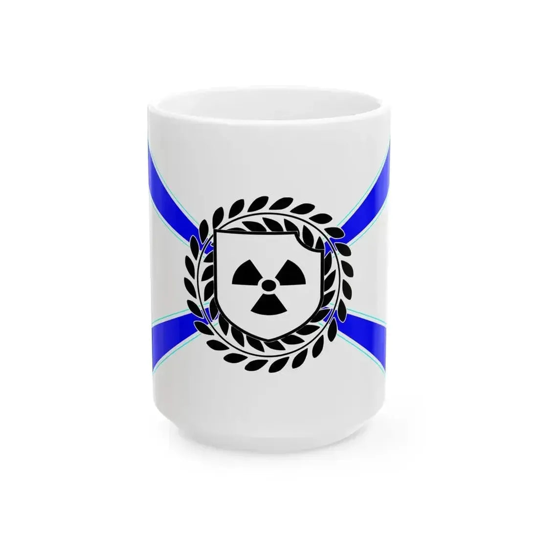 Flag of Atomwaffen Division Russland (Russia) White Coffee Mug 15oz - Go Mug Yourself