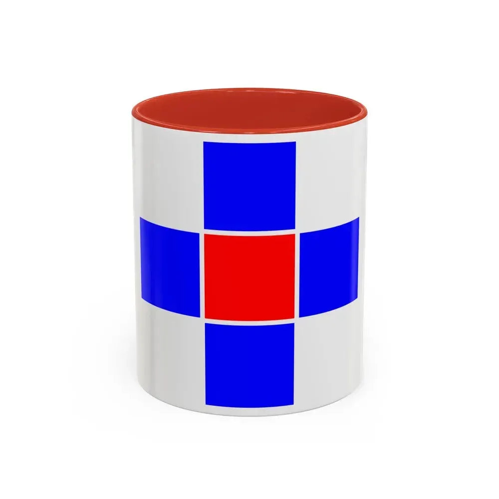 Flag of Attard Malta - Accent Coffee Mug 11oz Red - Go Mug Yourself