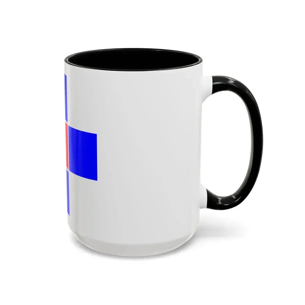 Flag of Attard Malta - Accent Coffee Mug - Go Mug Yourself