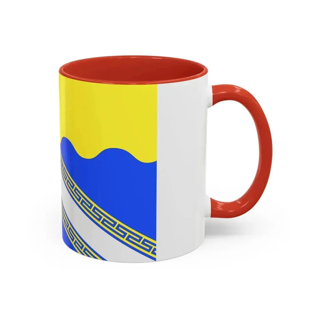 Flag of Aube France 2 - Accent Coffee Mug - Go Mug Yourself