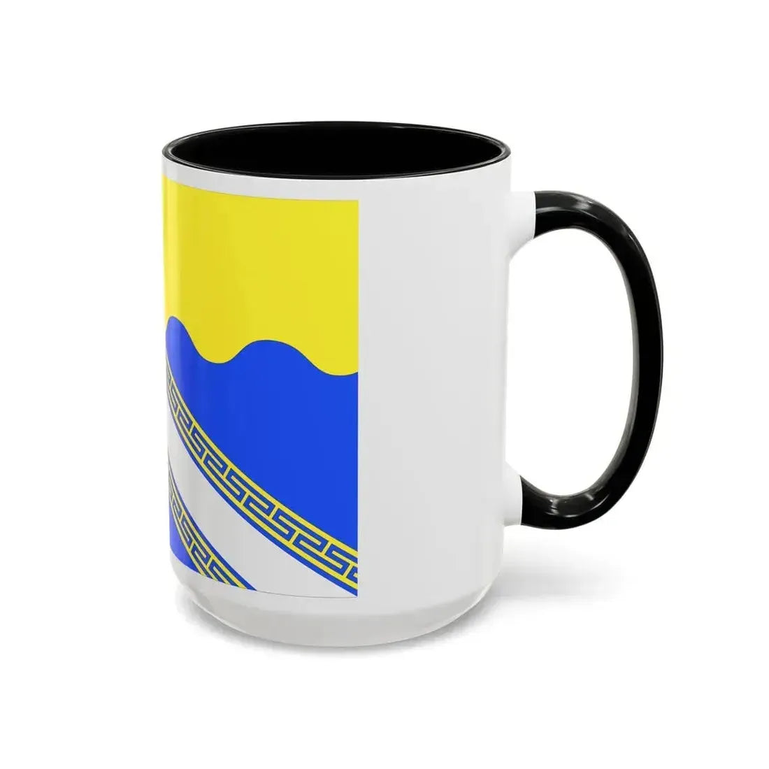 Flag of Aube France 2 - Accent Coffee Mug - Go Mug Yourself