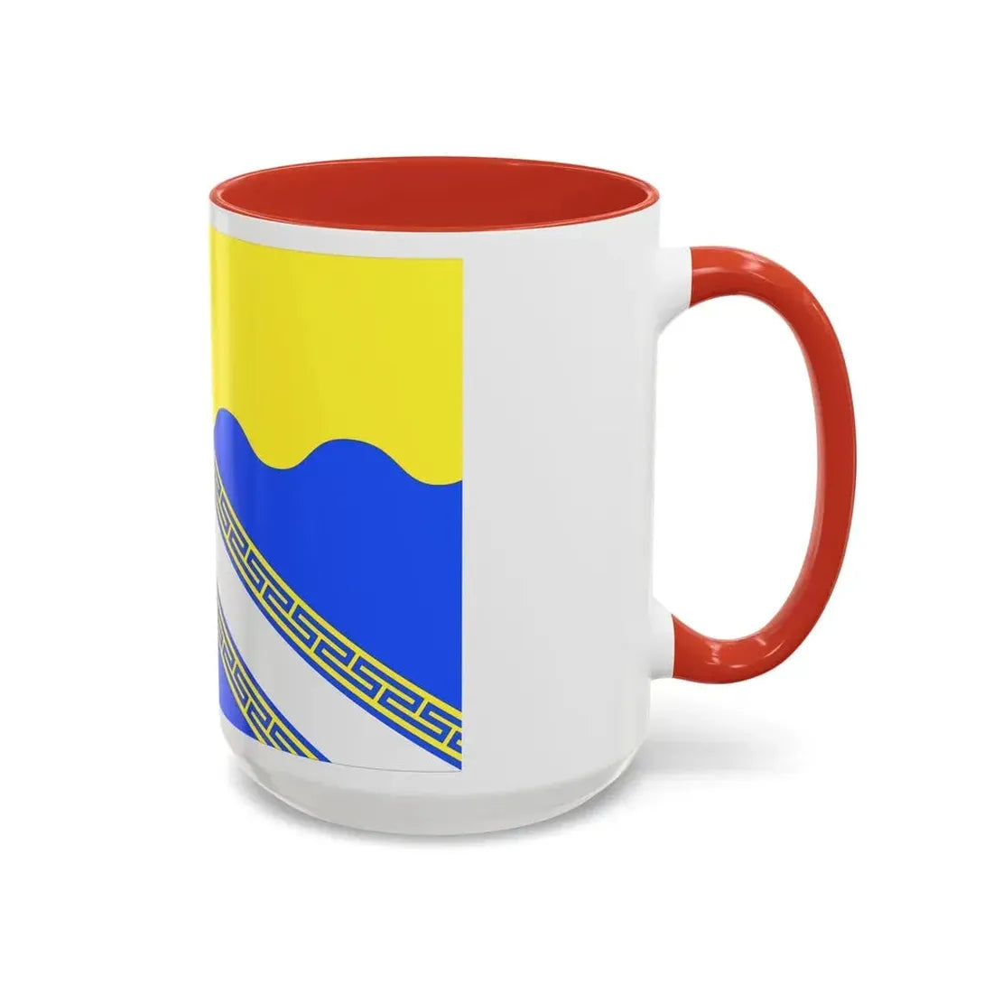 Flag of Aube France 2 - Accent Coffee Mug - Go Mug Yourself