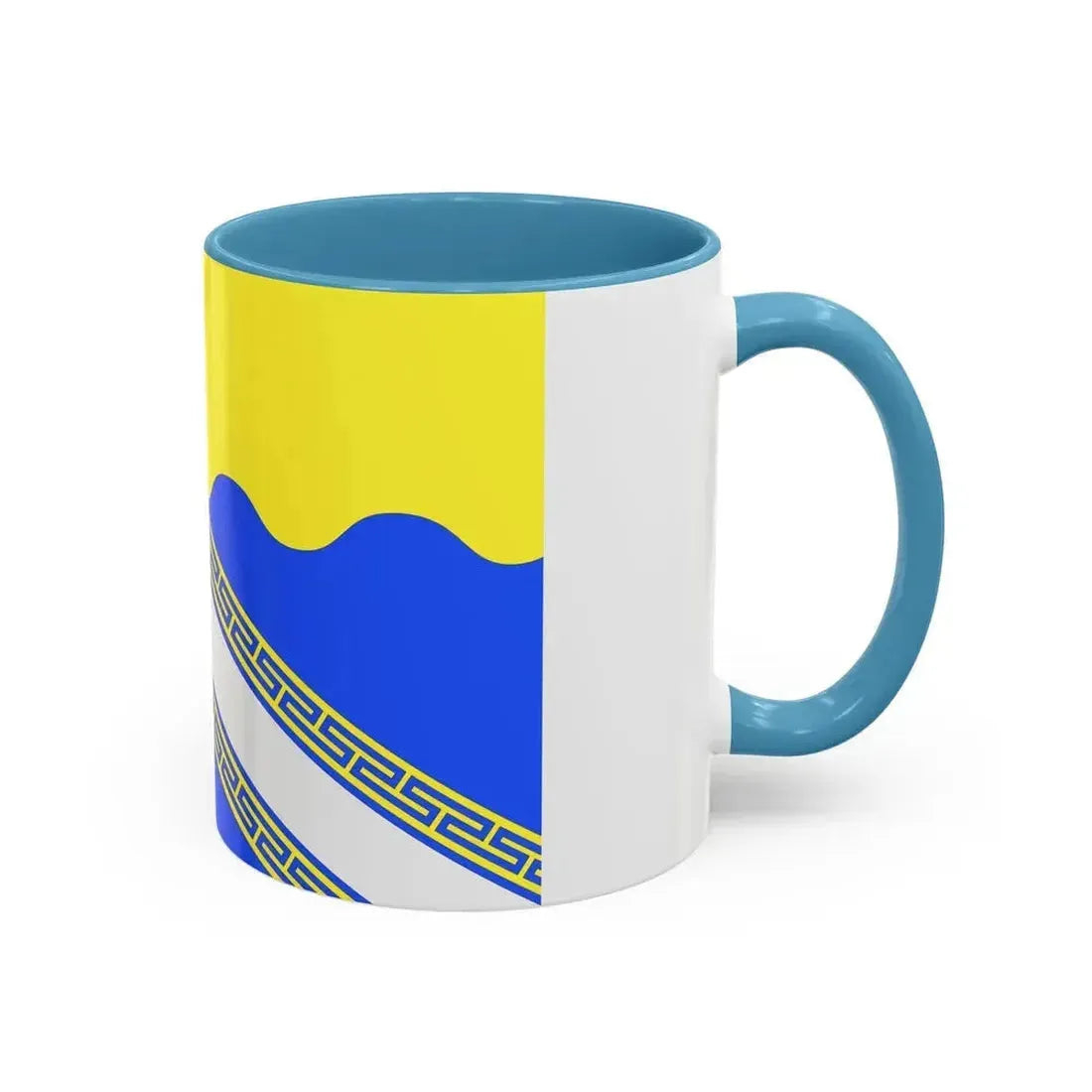 Flag of Aube France 2 - Accent Coffee Mug - Go Mug Yourself