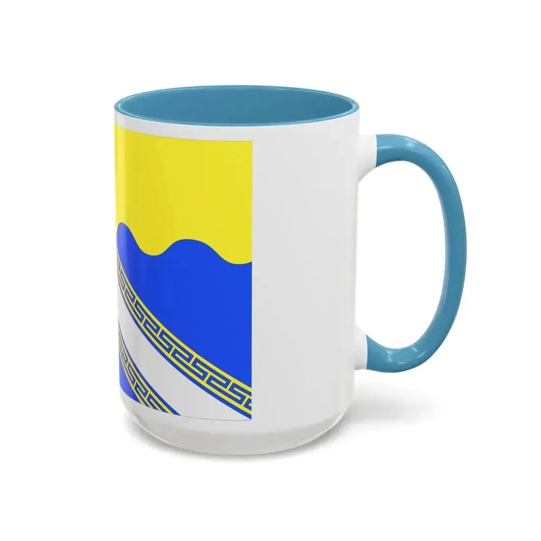 Flag of Aube France 2 - Accent Coffee Mug - Go Mug Yourself