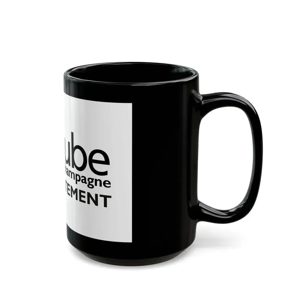 Flag of Aube France - Black Coffee Mug - Go Mug Yourself