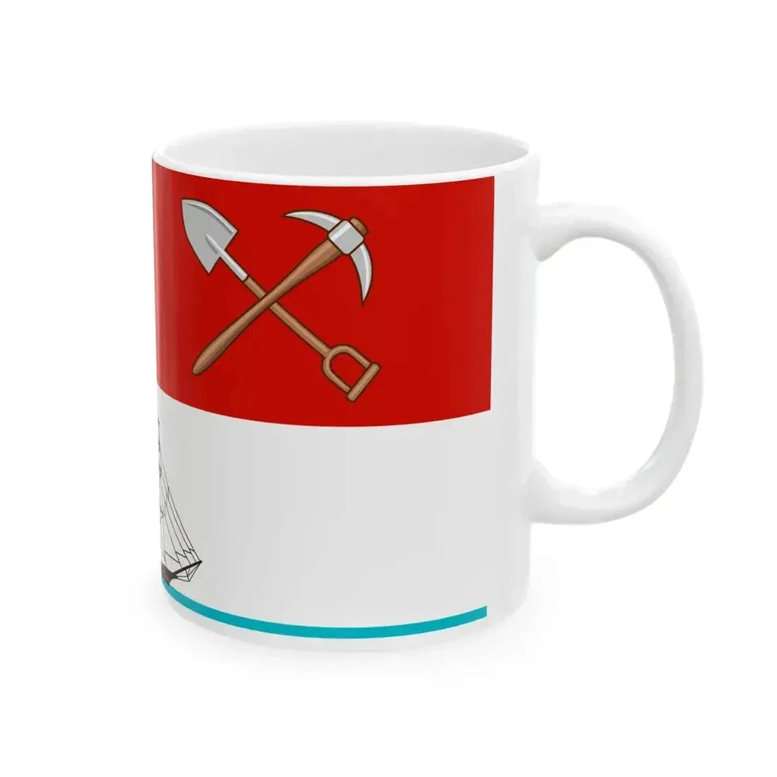 Flag of Auckland (New Zealand) White Coffee Mug - Go Mug Yourself