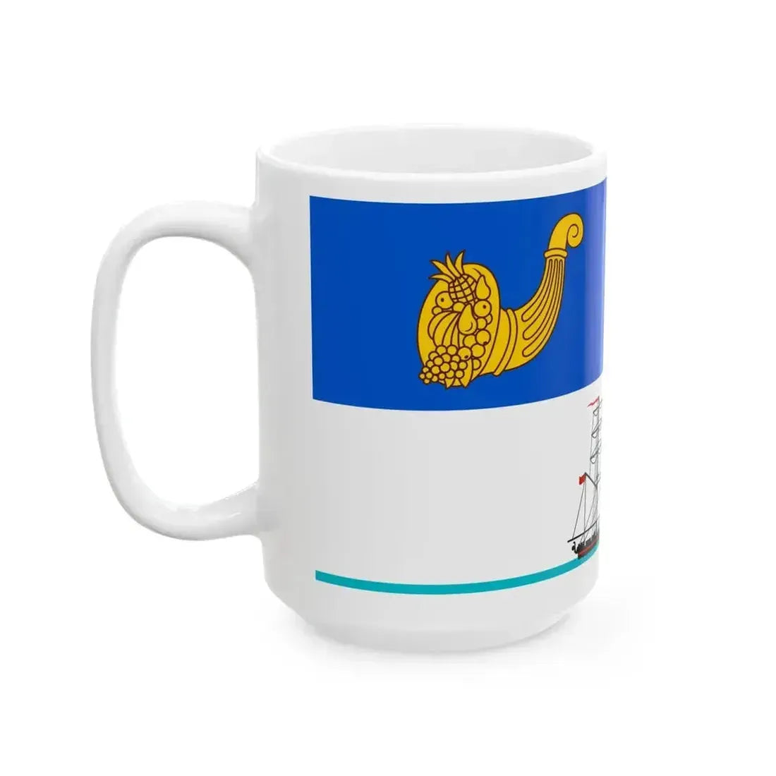 Flag of Auckland (New Zealand) White Coffee Mug - Go Mug Yourself