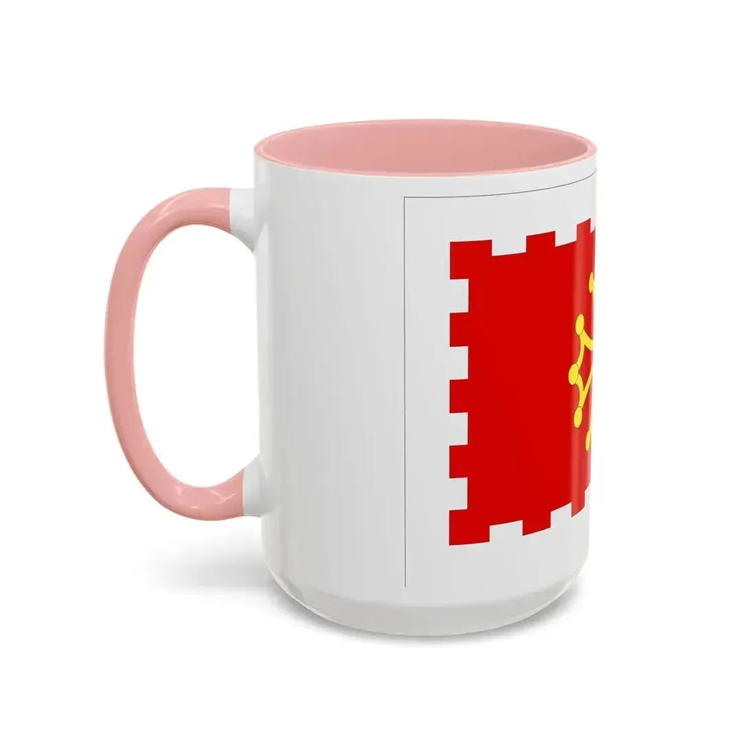 Flag of Aude France 2 - Accent Coffee Mug - Go Mug Yourself