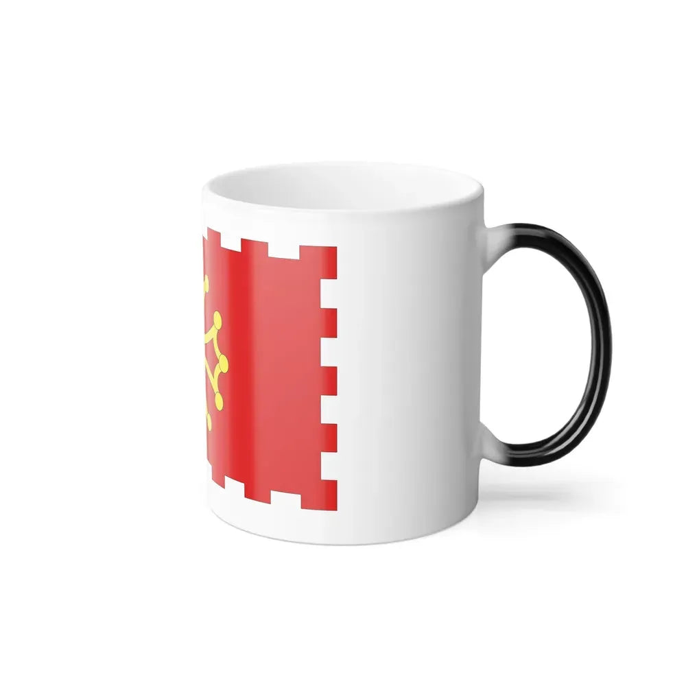 Flag of Aude France 2 - Color Changing Coffee Mug - Go Mug Yourself
