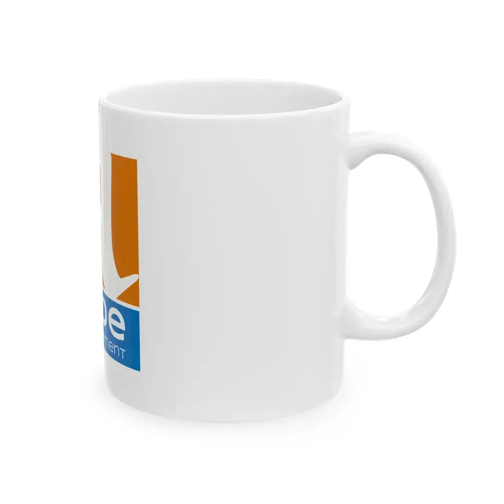 Flag of Aude France - White Coffee Mug - Go Mug Yourself