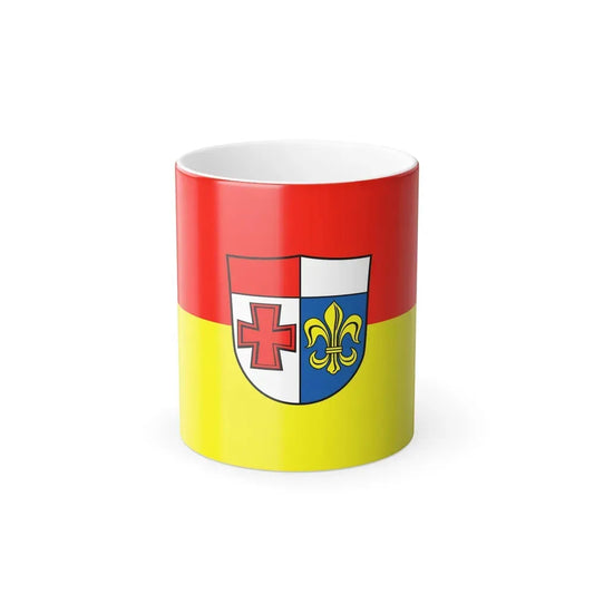Flag of Augsburg Germany - Color Changing Coffee Mug 11oz - Go Mug Yourself