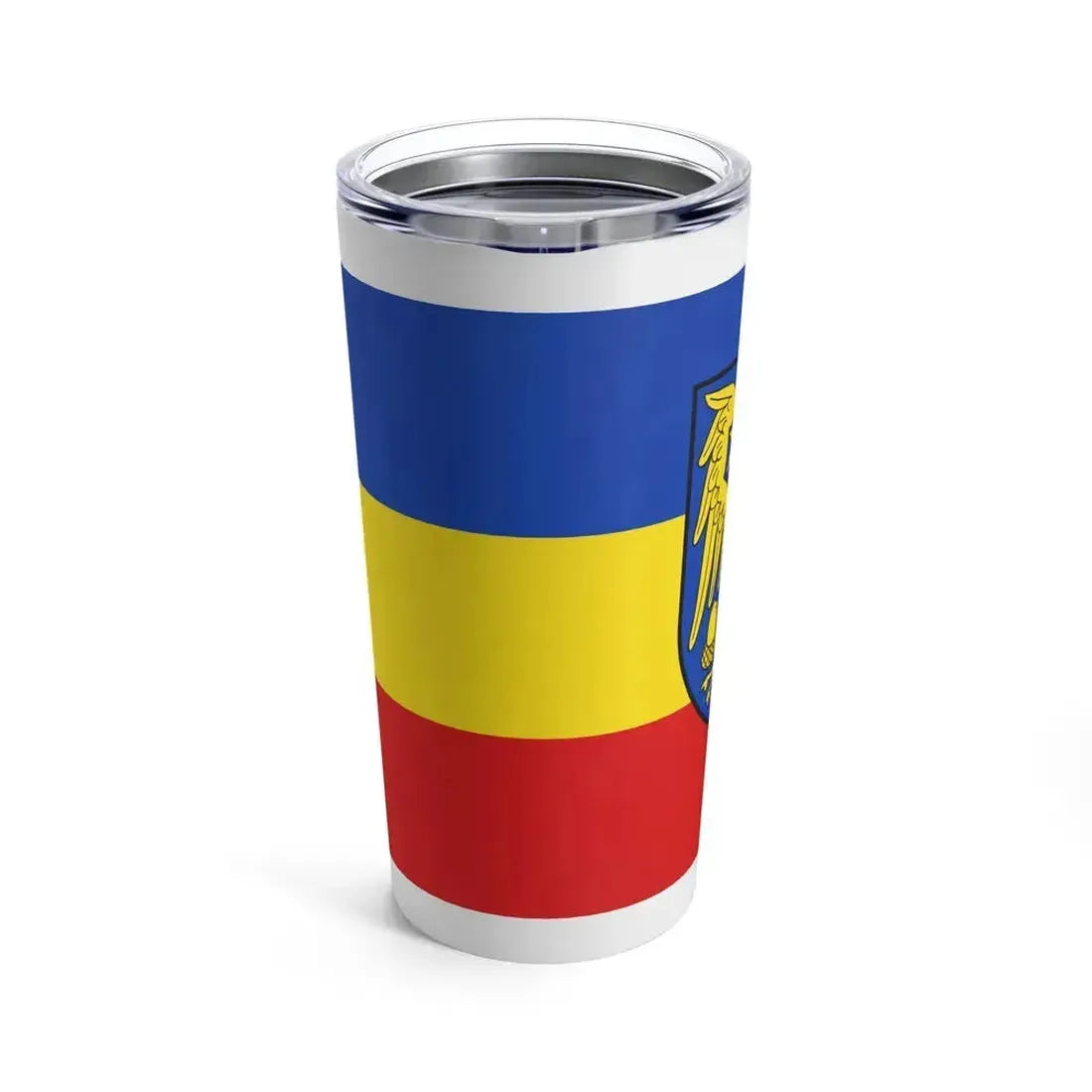 Flag of Aurich Germany - Tumbler 20oz - Go Mug Yourself