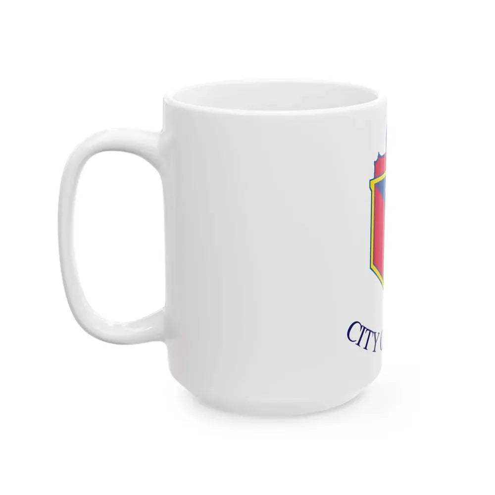 Flag of Austin Texas (United States) White Coffee Mug - Go Mug Yourself