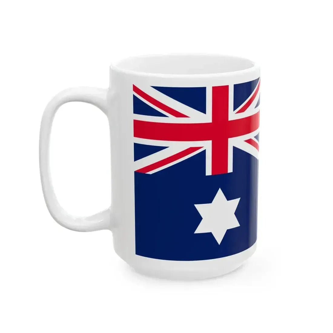 Flag of Australia 1901-1903 (Australia) White Coffee Mug - Go Mug Yourself