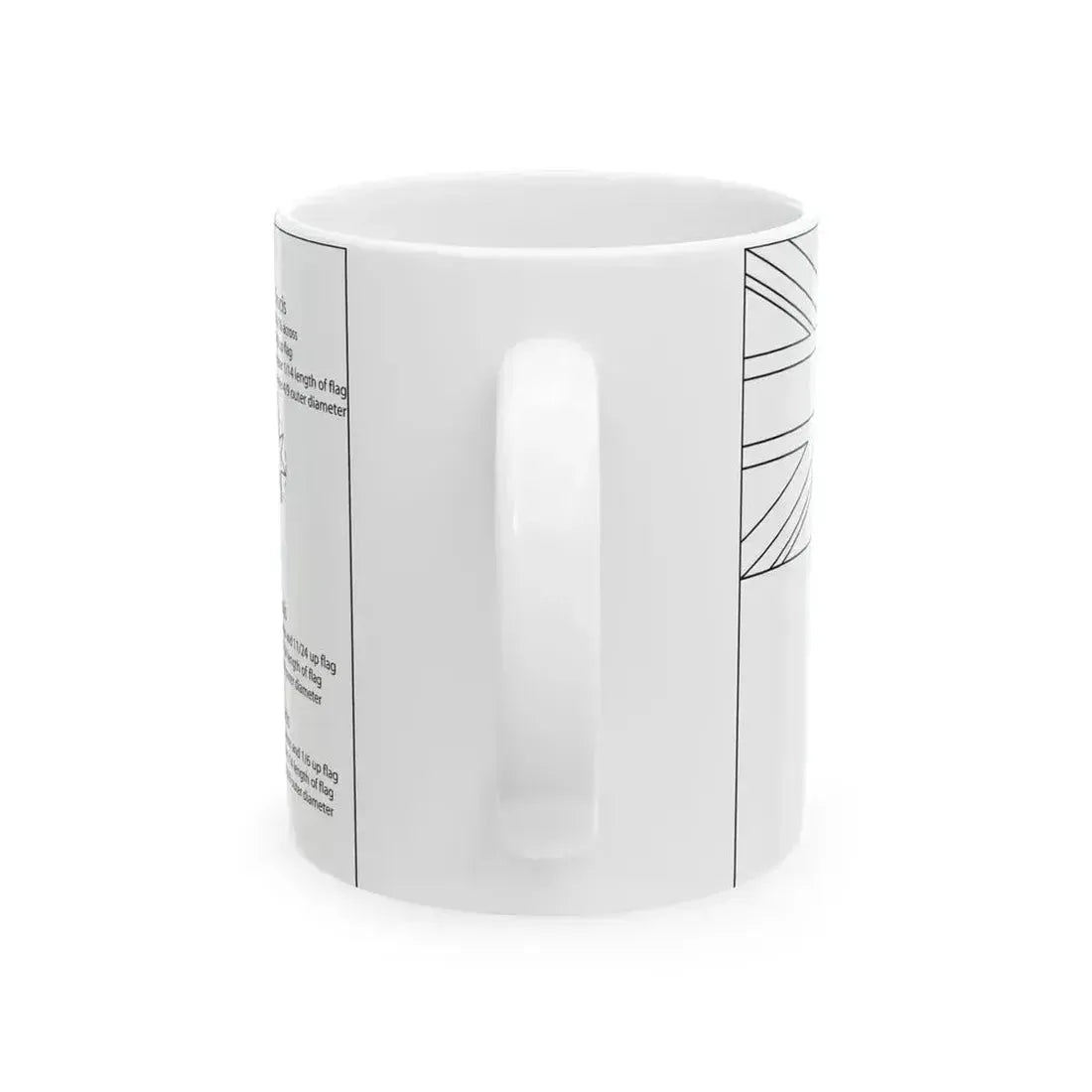 Flag of Australia template (Australia) White Coffee Mug - Go Mug Yourself