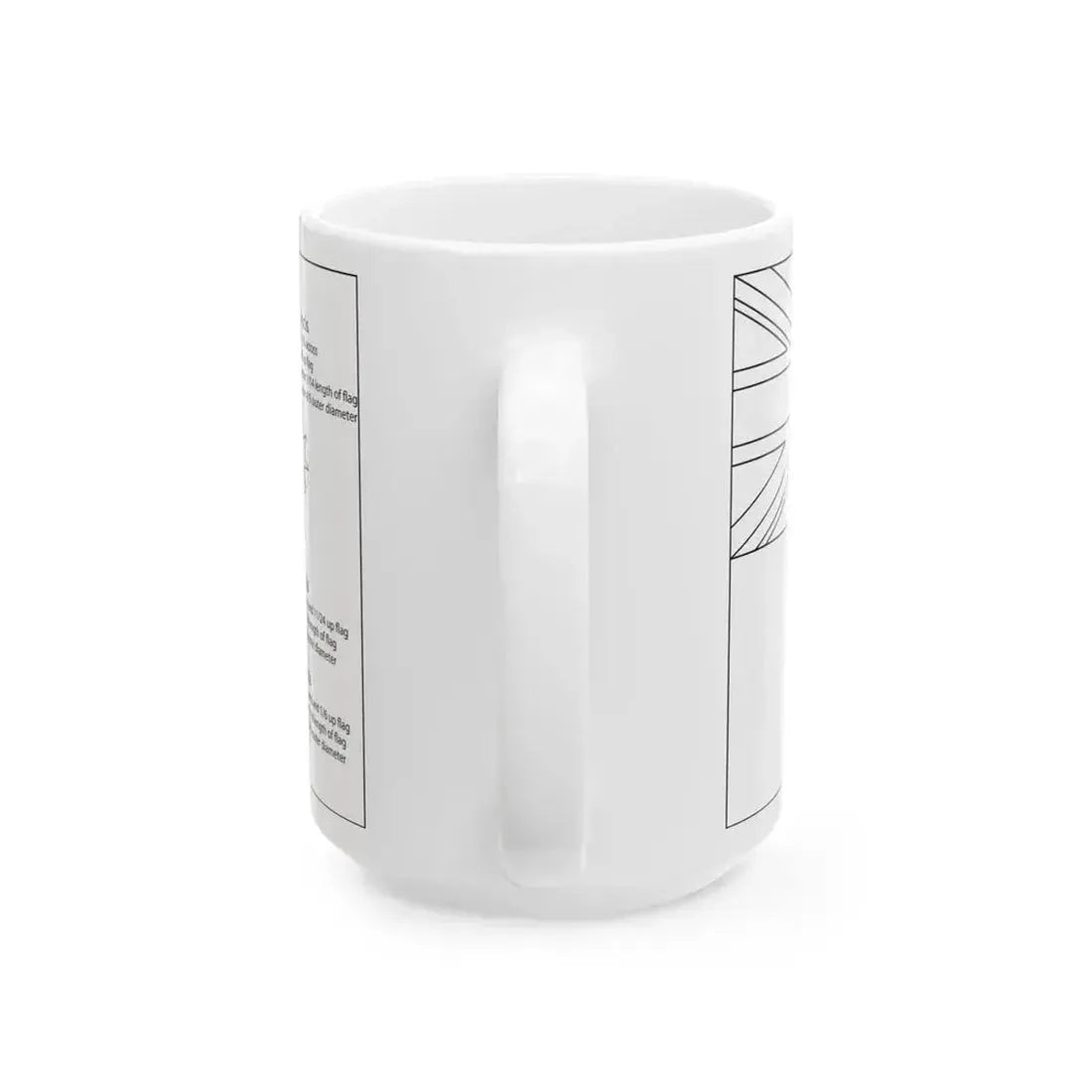 Flag of Australia template (Australia) White Coffee Mug - Go Mug Yourself