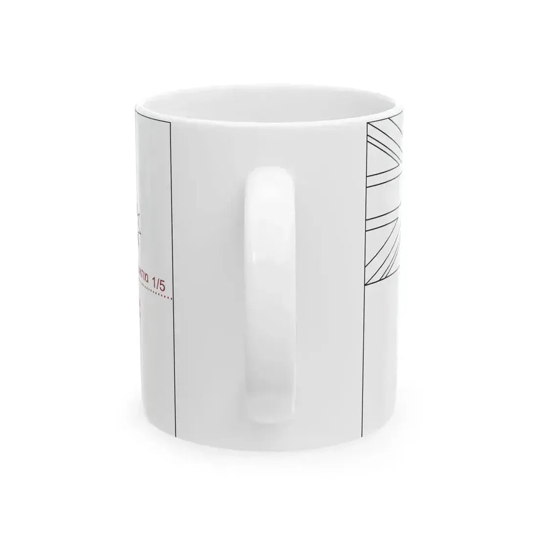 Flag of Australia template-Epsilon-he (Australia) White Coffee Mug - Go Mug Yourself