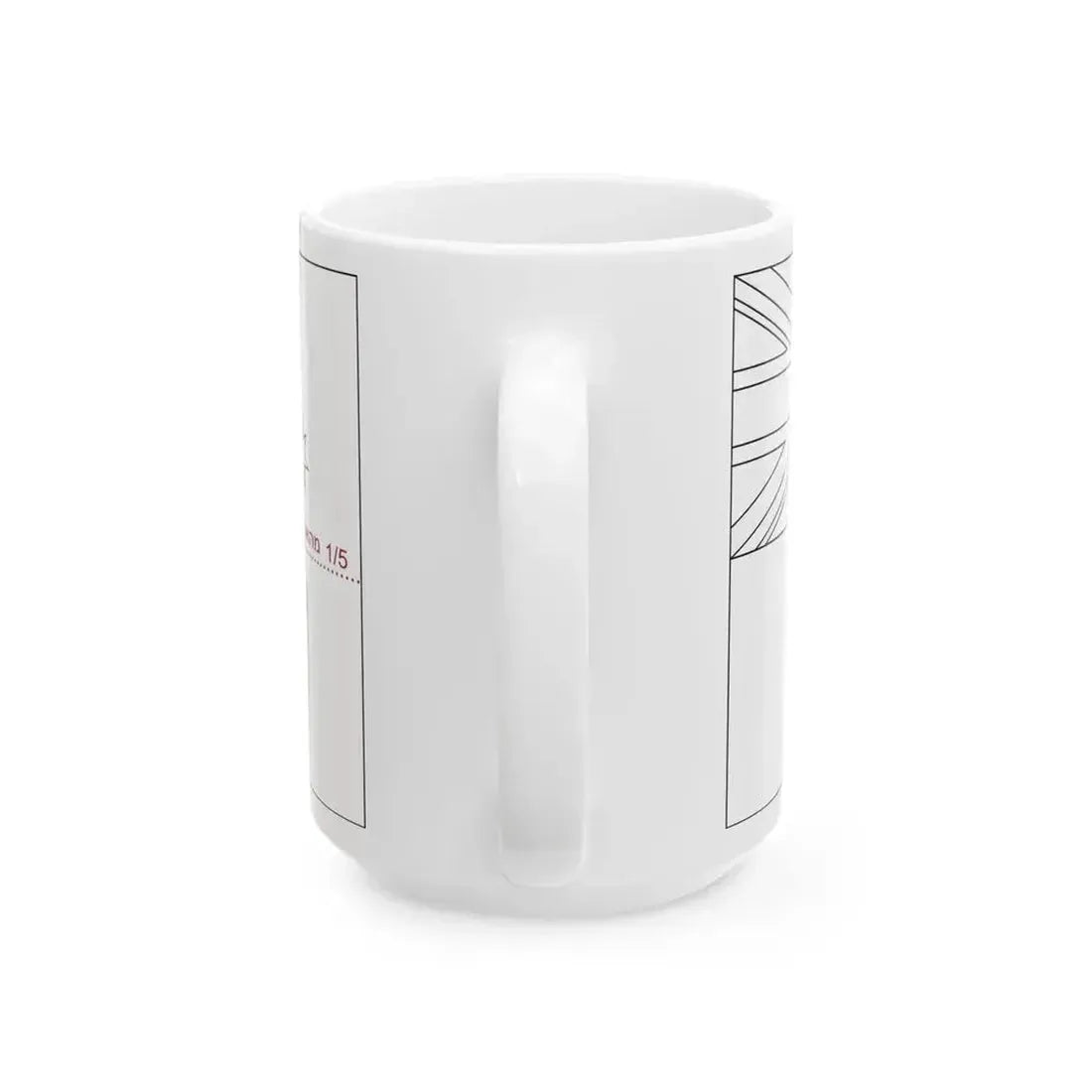 Flag of Australia template-Epsilon-he (Australia) White Coffee Mug - Go Mug Yourself