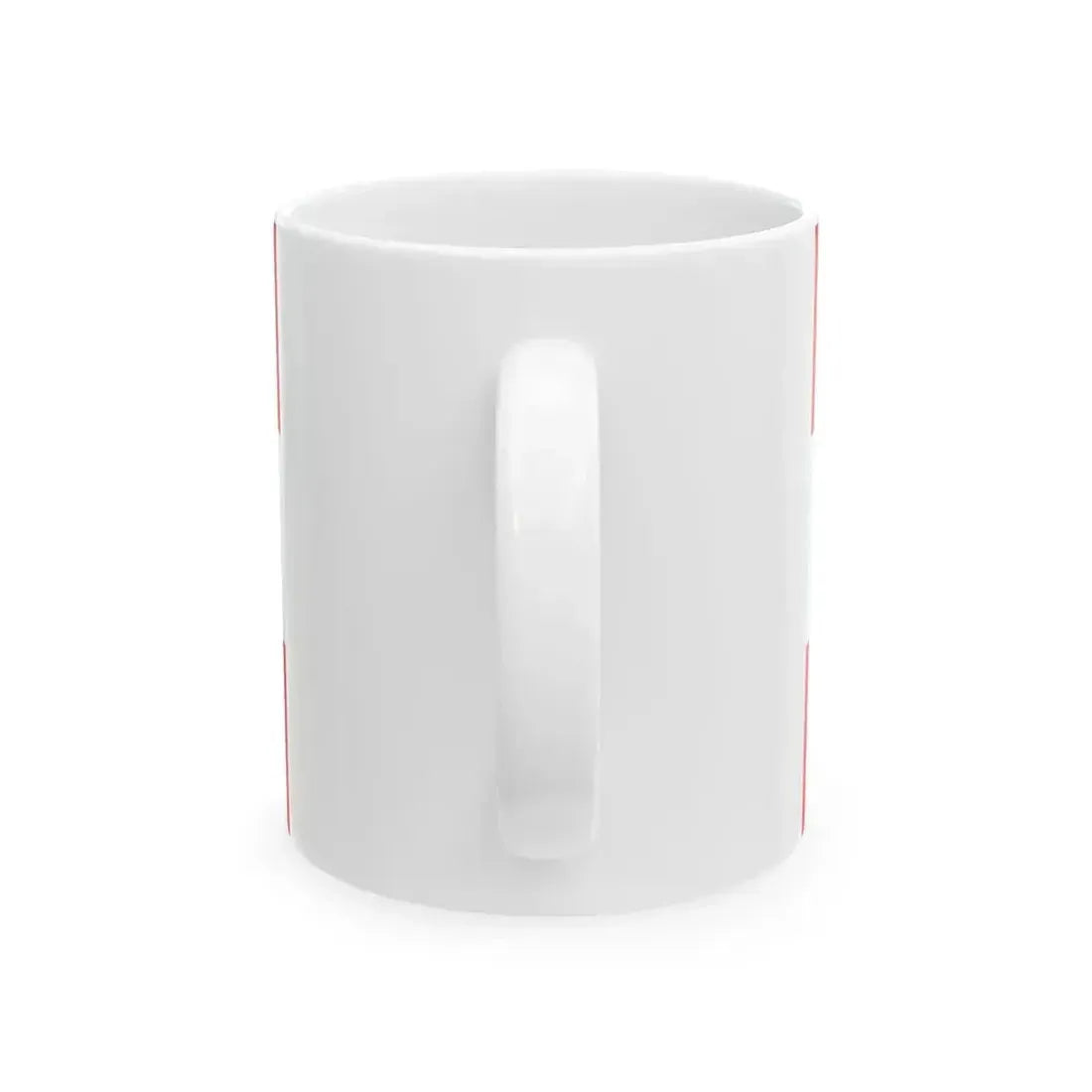 Flag of Austria alternate shade (Austria) White Coffee Mug - Go Mug Yourself