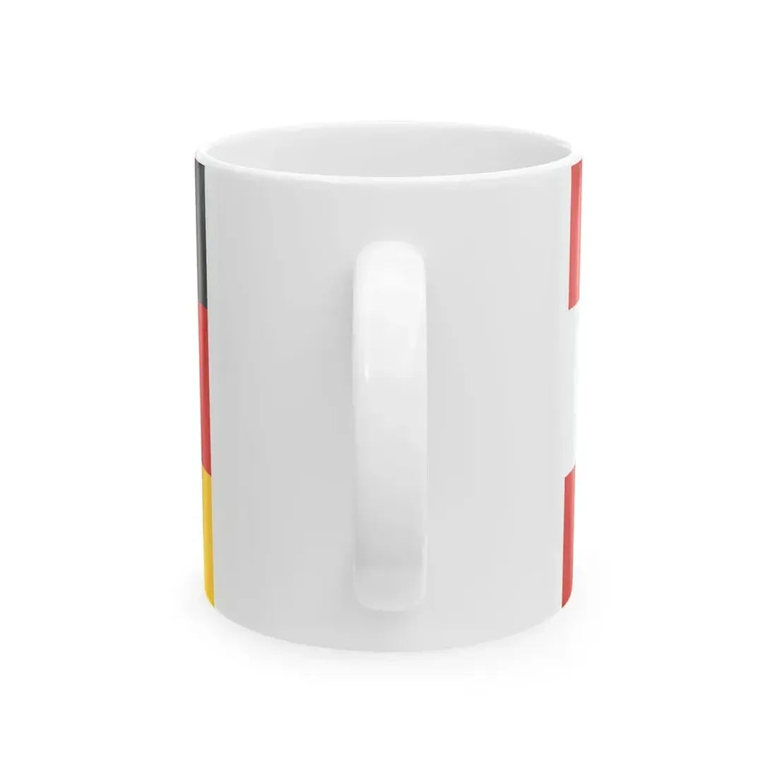 Flag of Austria and Germany (Austria) White Coffee Mug - Go Mug Yourself