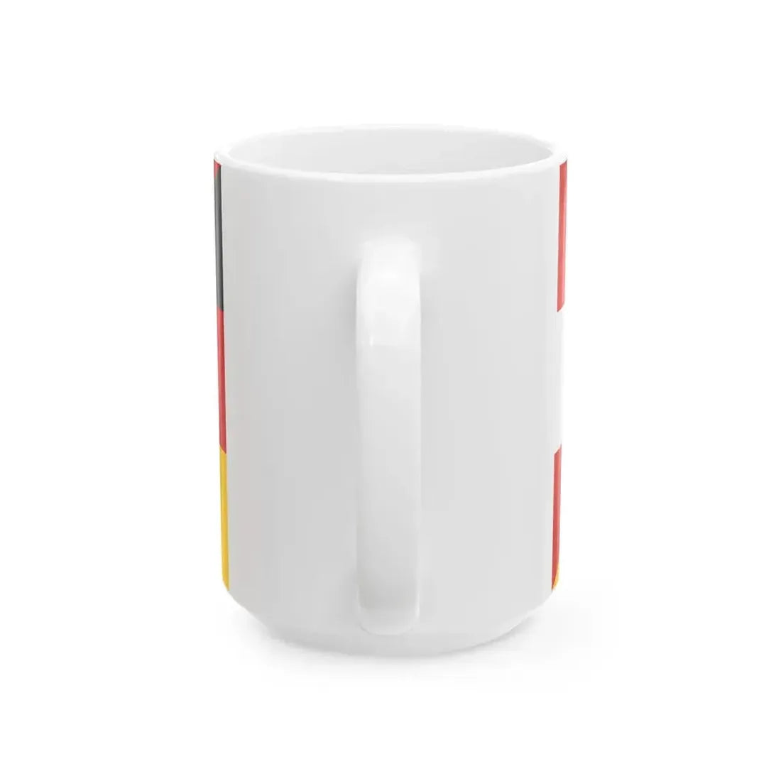 Flag of Austria and Germany (Austria) White Coffee Mug - Go Mug Yourself