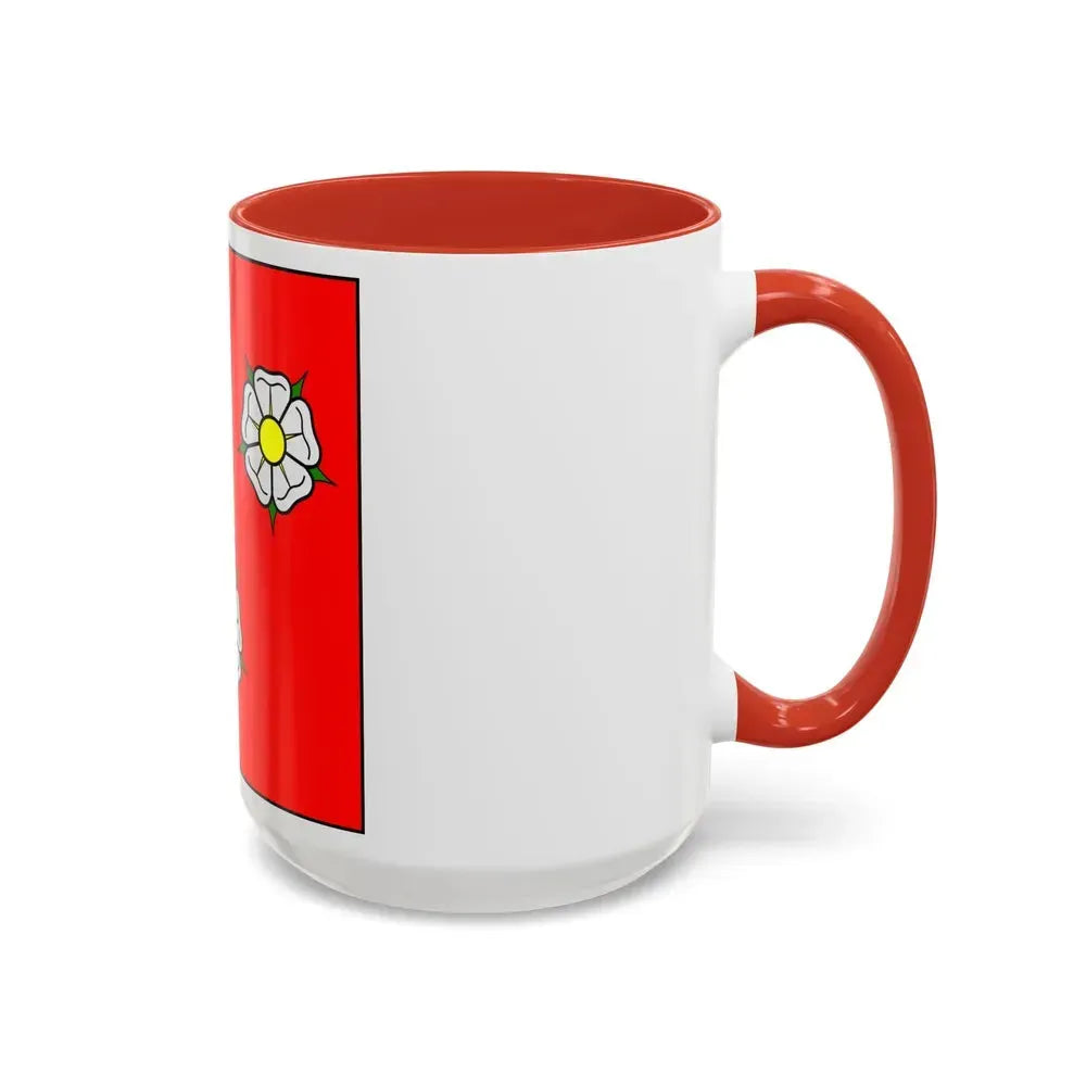 Flag of Autafond Switzerland - Accent Coffee Mug - Go Mug Yourself