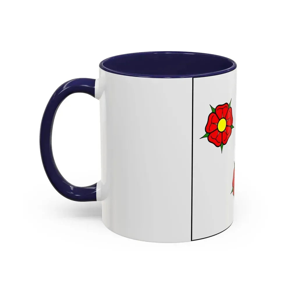 Flag of Autafond Switzerland - Accent Coffee Mug - Go Mug Yourself