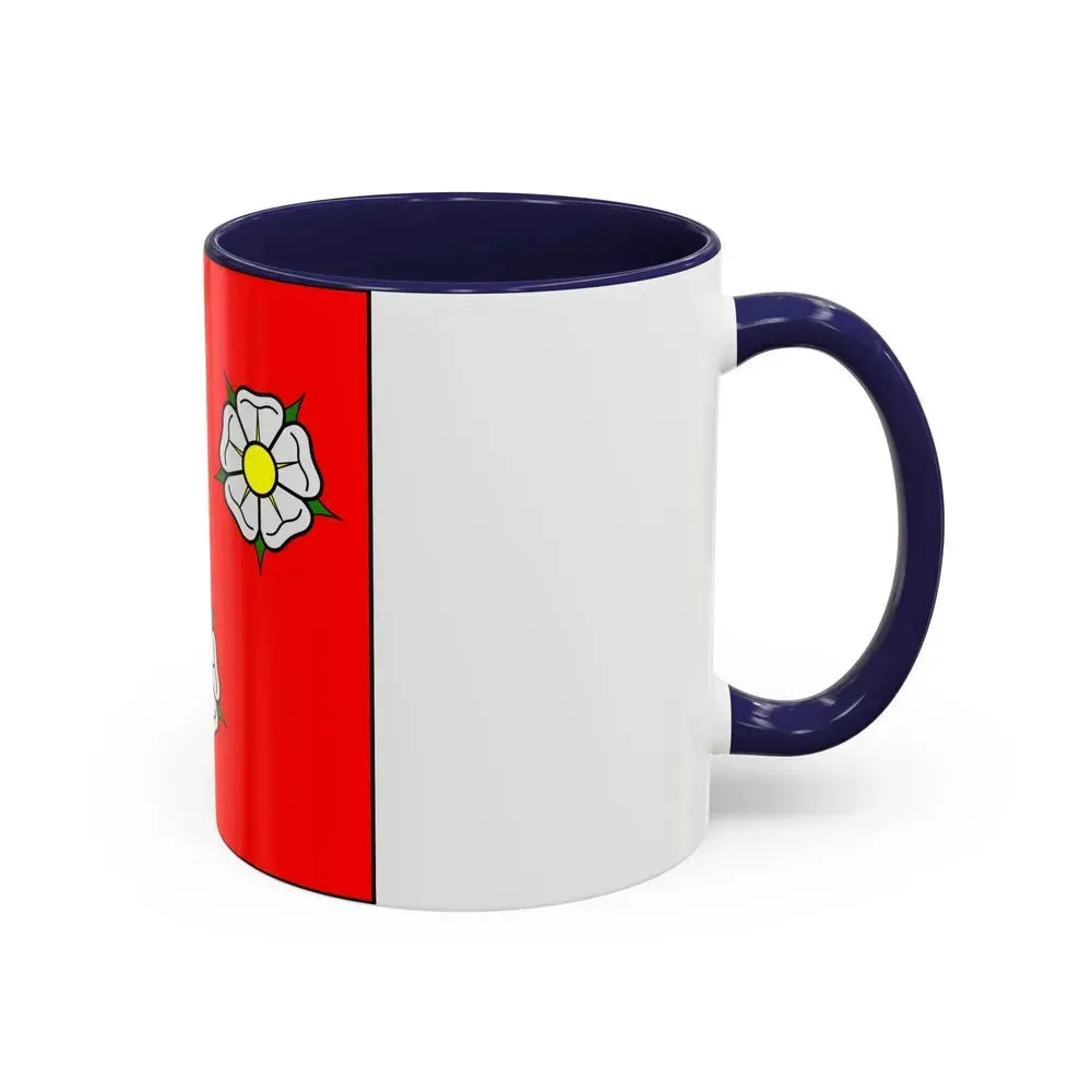 Flag of Autafond Switzerland - Accent Coffee Mug - Go Mug Yourself