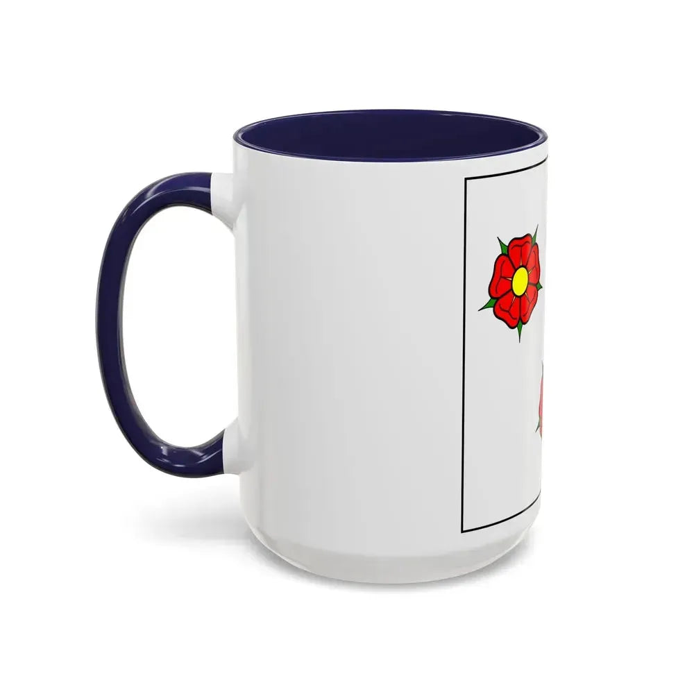 Flag of Autafond Switzerland - Accent Coffee Mug - Go Mug Yourself