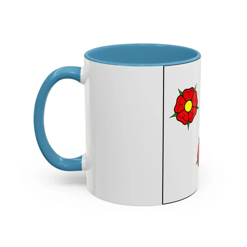 Flag of Autafond Switzerland - Accent Coffee Mug - Go Mug Yourself