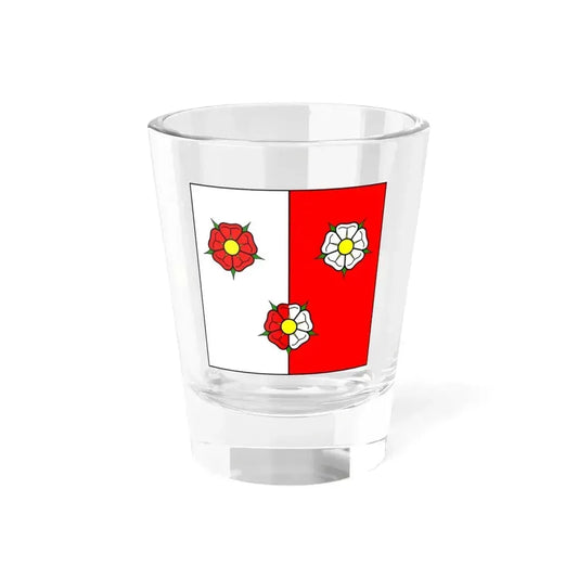 Flag of Autafond Switzerland - Shot Glass 1.5oz 1.5oz - Go Mug Yourself