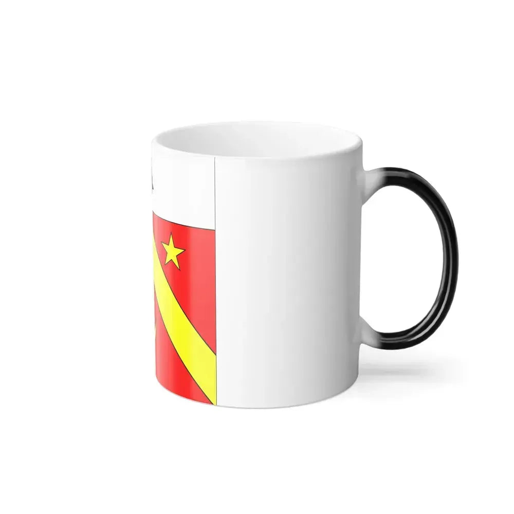 Flag of Autavaux Switzerland - Color Changing Coffee Mug - Go Mug Yourself