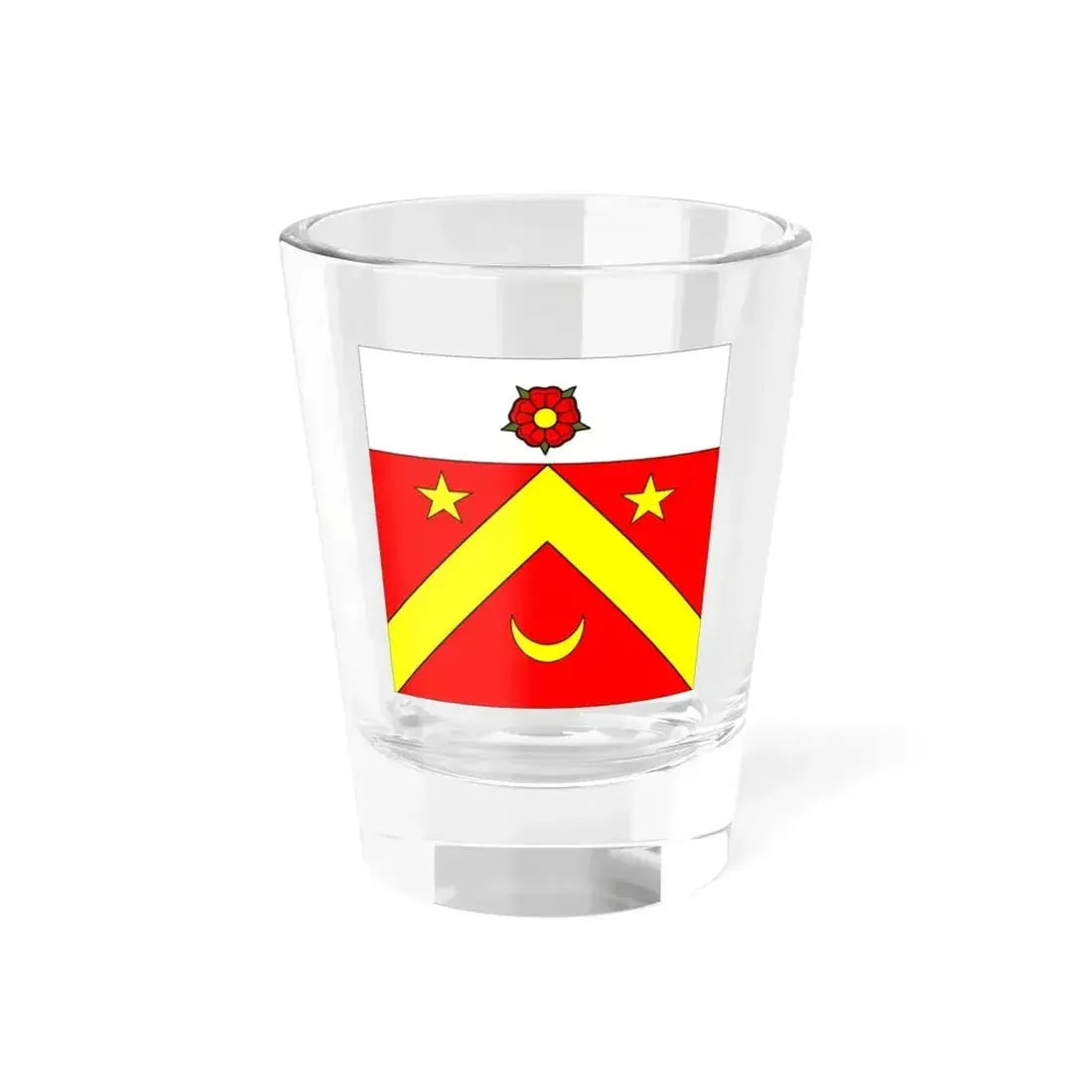 Flag of Autavaux Switzerland - Shot Glass 1.5oz 1.5oz - Go Mug Yourself