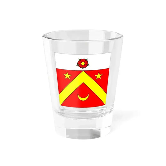 Flag of Autavaux Switzerland - Shot Glass 1.5oz 1.5oz - Go Mug Yourself