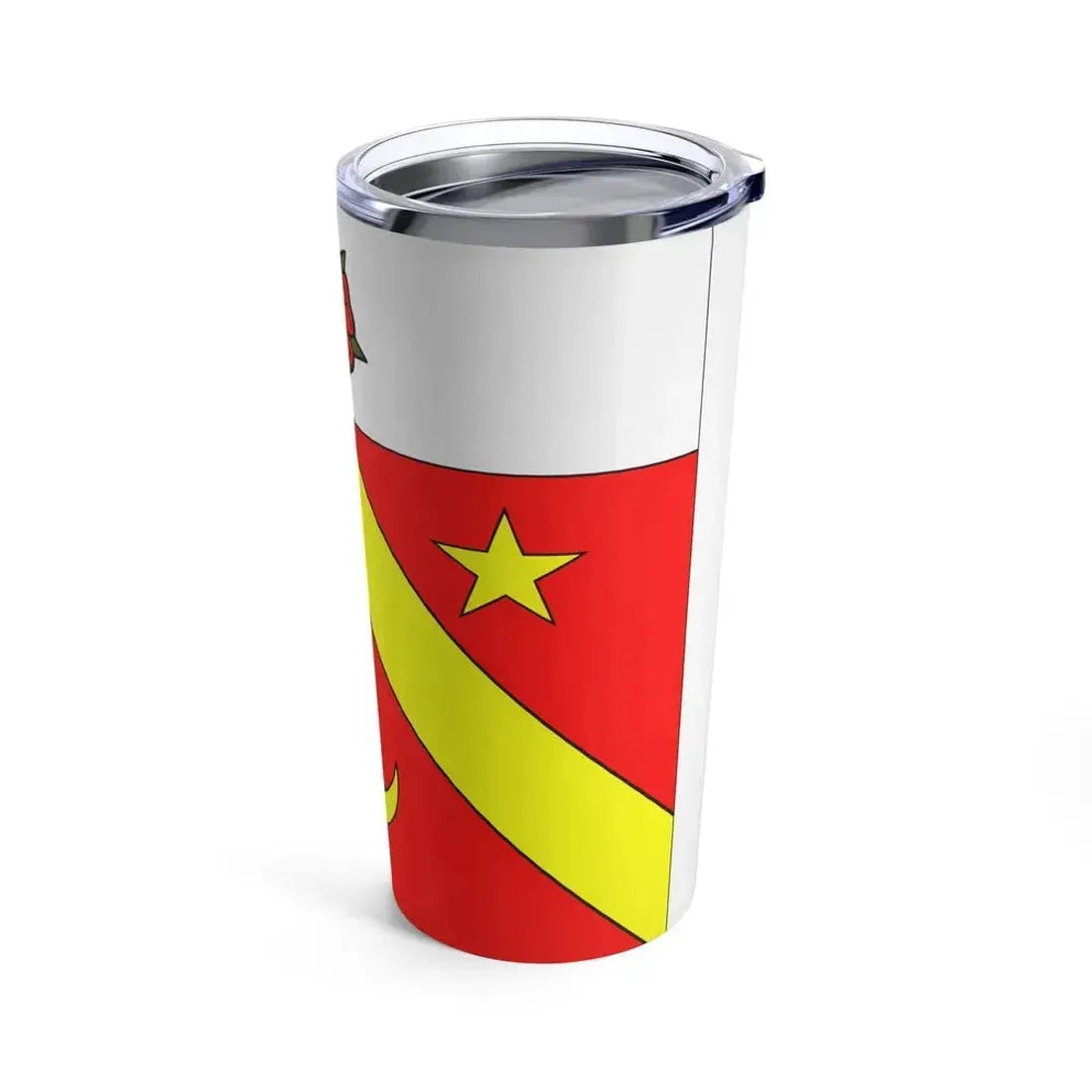Flag of Autavaux Switzerland - Tumbler 20oz - Go Mug Yourself
