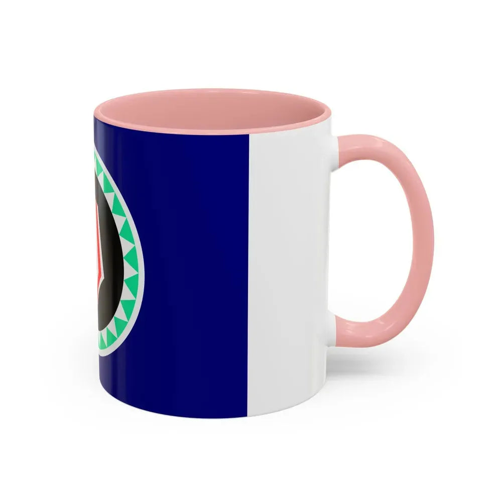 Flag of Autonomous Region of Bougainville Papa New Guinea - Accent Coffee Mug - Go Mug Yourself