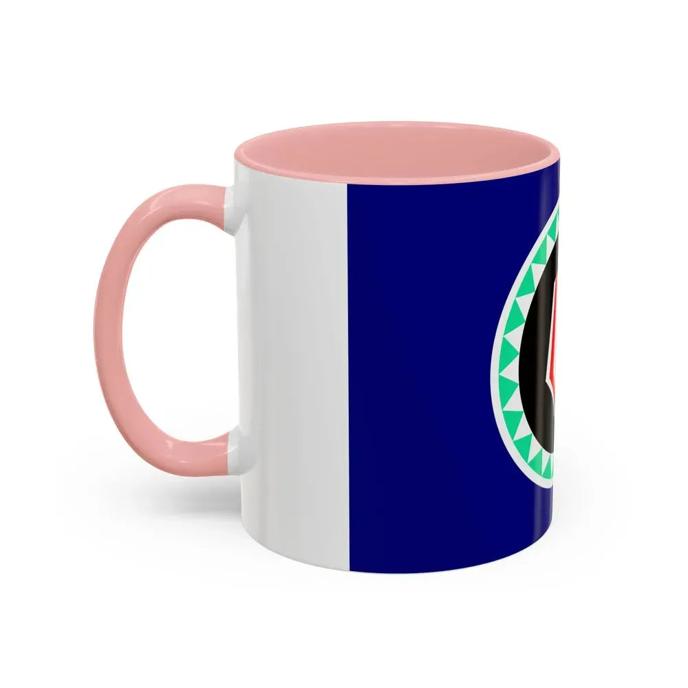 Flag of Autonomous Region of Bougainville Papa New Guinea - Accent Coffee Mug - Go Mug Yourself