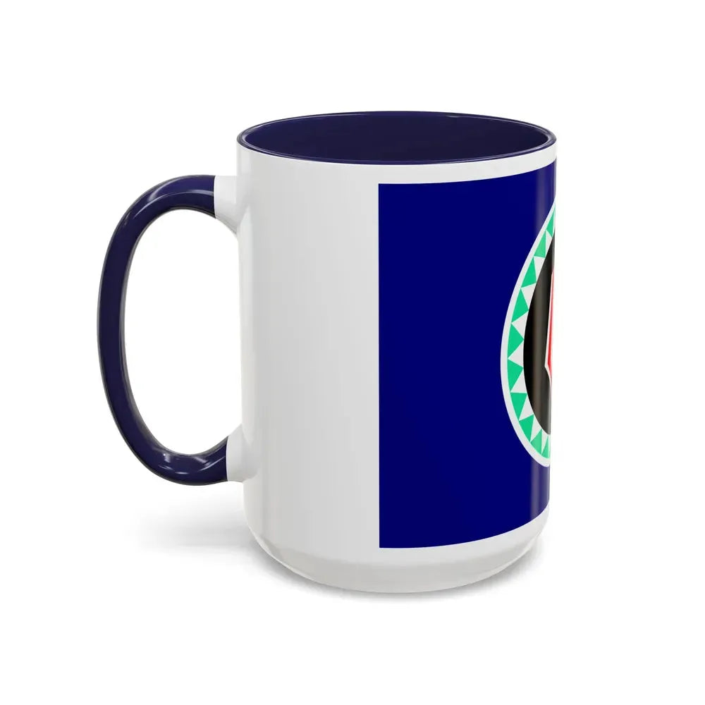 Flag of Autonomous Region of Bougainville Papa New Guinea - Accent Coffee Mug - Go Mug Yourself