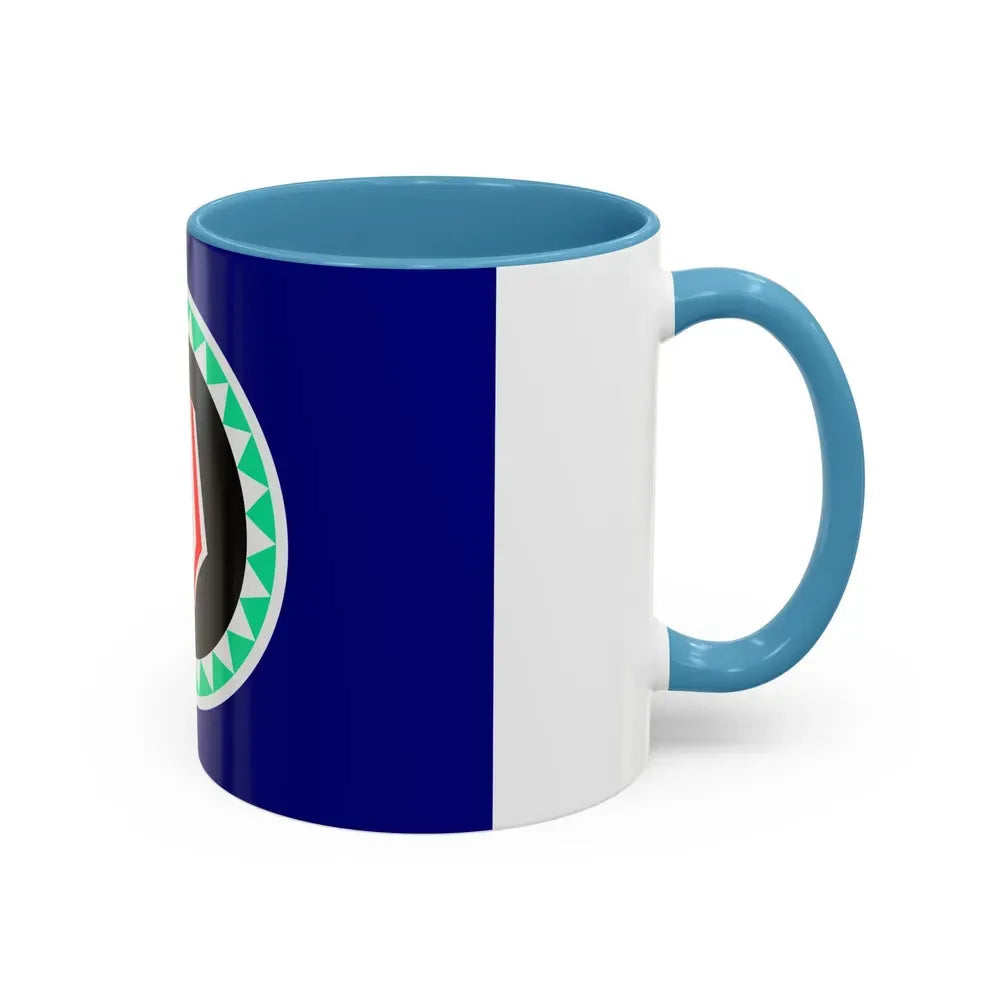 Flag of Autonomous Region of Bougainville Papa New Guinea - Accent Coffee Mug - Go Mug Yourself