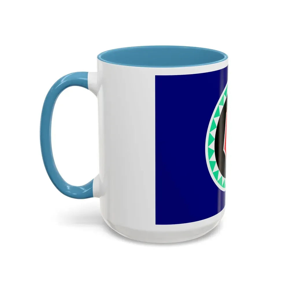 Flag of Autonomous Region of Bougainville Papa New Guinea - Accent Coffee Mug - Go Mug Yourself