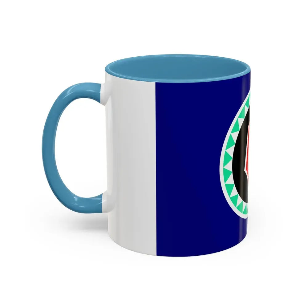 Flag of Autonomous Region of Bougainville Papa New Guinea - Accent Coffee Mug - Go Mug Yourself