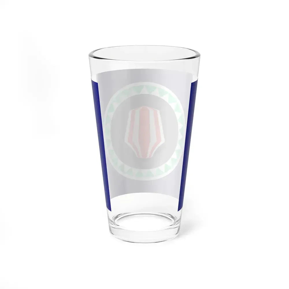 Flag of Autonomous Region of Bougainville Papa New Guinea - Pint Glass 16oz - Go Mug Yourself