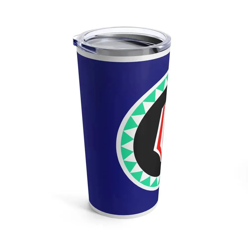 Flag of Autonomous Region of Bougainville Papa New Guinea - Tumbler 20oz - Go Mug Yourself
