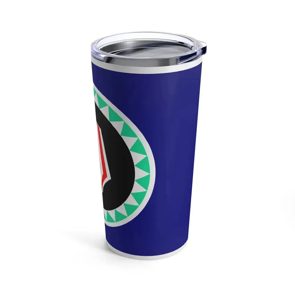 Flag of Autonomous Region of Bougainville Papa New Guinea - Tumbler 20oz - Go Mug Yourself