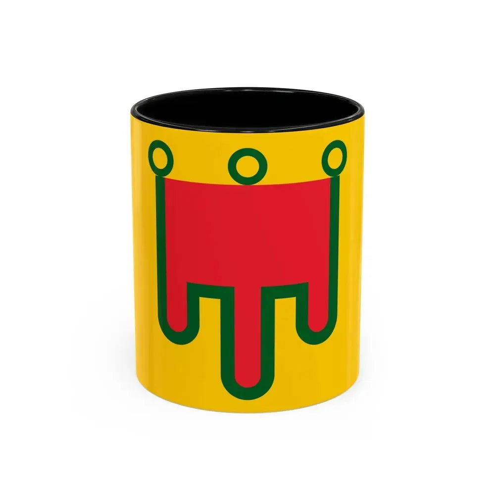 Flag of Auvergne France - Accent Coffee Mug 11oz Black - Go Mug Yourself