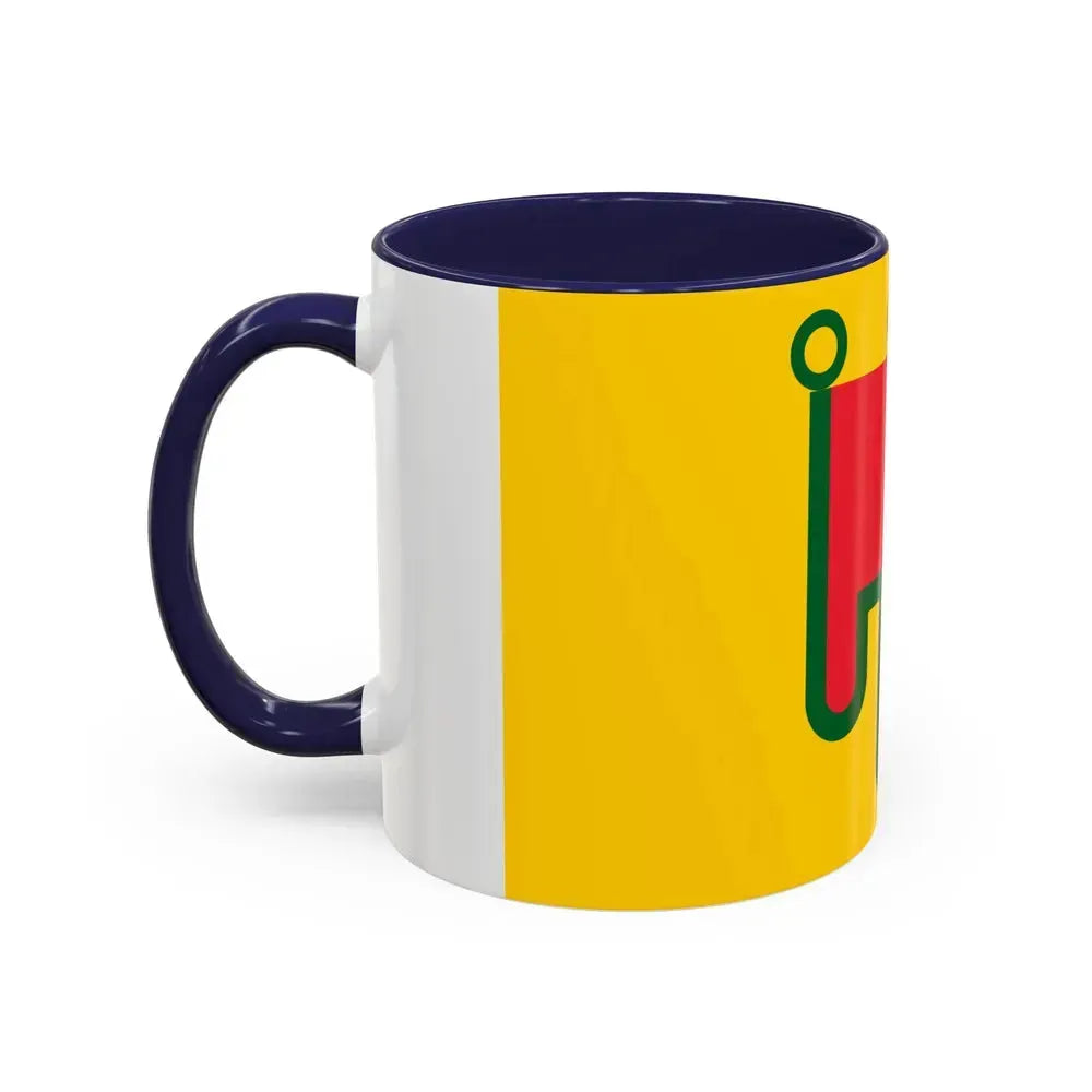 Flag of Auvergne France - Accent Coffee Mug - Go Mug Yourself