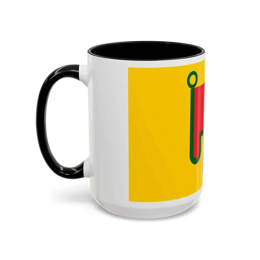 Flag of Auvergne France - Accent Coffee Mug - Go Mug Yourself