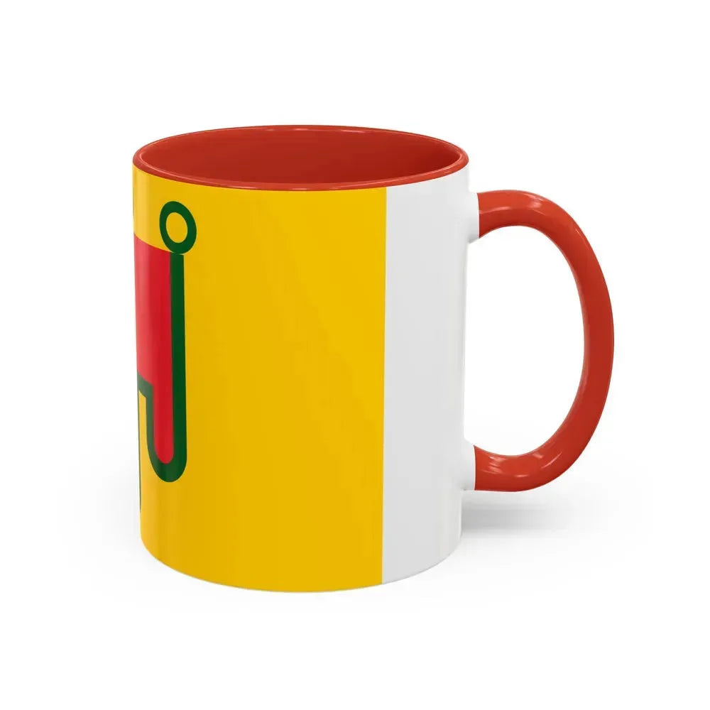 Flag of Auvergne France - Accent Coffee Mug - Go Mug Yourself